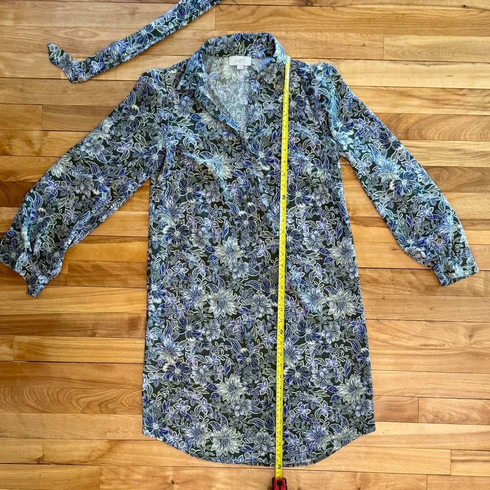 Floral Long Sleeve Dress